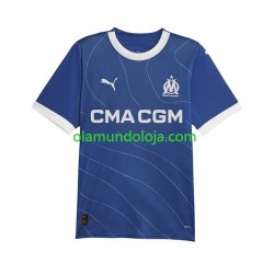Camisola Olympique de Marseille Homem Equipamento Segundo 2023-2024 Manga Curta